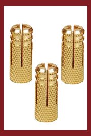 Brass Dowel Plugs Anchors