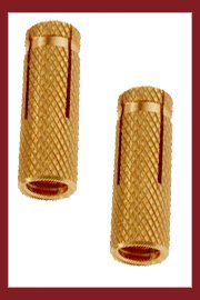 Brass Drop in anchors