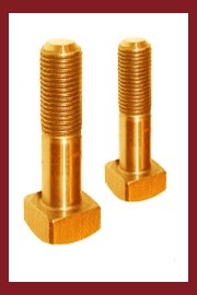 Brass Square Bolts