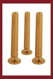 Brass Toilet Seat Bolts