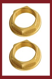 Brass Back Nuts