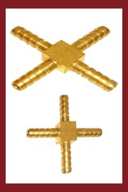 Brass Crossing Pipe Fittings