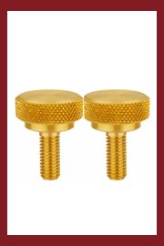 Brass Knurled Thumb Screws