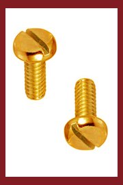Brass Pan Head Screws
