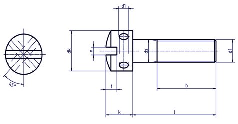 DIN 404 Screws DIN 404 Screws