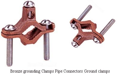 Bronze Ground Clamps Grounding Pipe Clamps