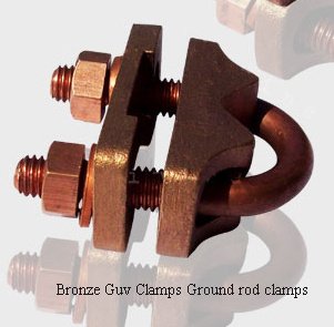 Bronze Guv Clamps U Clamps
