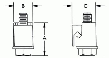 Bronze Vise Clamps Vise Connectors