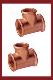 Bronze Equal Tee BSP