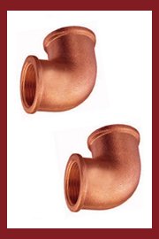 Bronze FF Elbow BSP