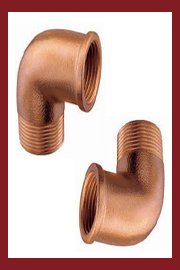Bronze MF Elbow BSP