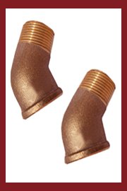Bronze MF Elbow BSP