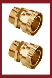 Brass Flexible Conduit Connectors Fixed and Swivel