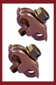 Bronze Bonding and Grounding Clamps