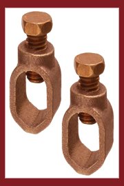Bronze Ground Rod Clamps