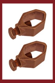 Bronze Ground Rod Clamps