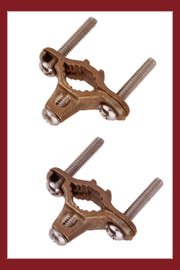 Bronze Ground Water Pipe Clamps