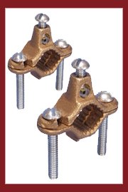 Bronze Ground Water Pipe Clamps