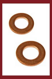 Machined Washers In Brass Stainless Steel Copper